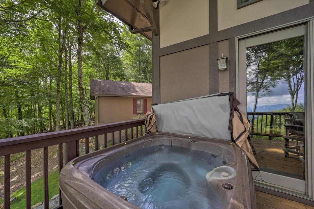 Beech Mountain Cabin Retreat With Hot Tub And Views! Exterior foto