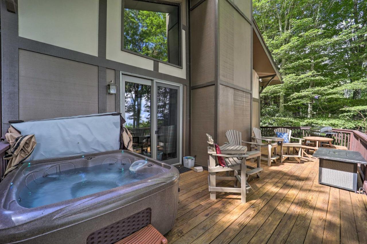 Beech Mountain Cabin Retreat With Hot Tub And Views! Exterior foto